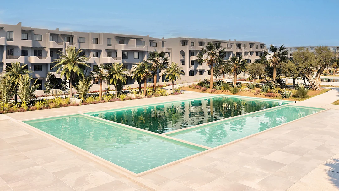 Vue de présentation du projet L’Olivier à Cabo Negro